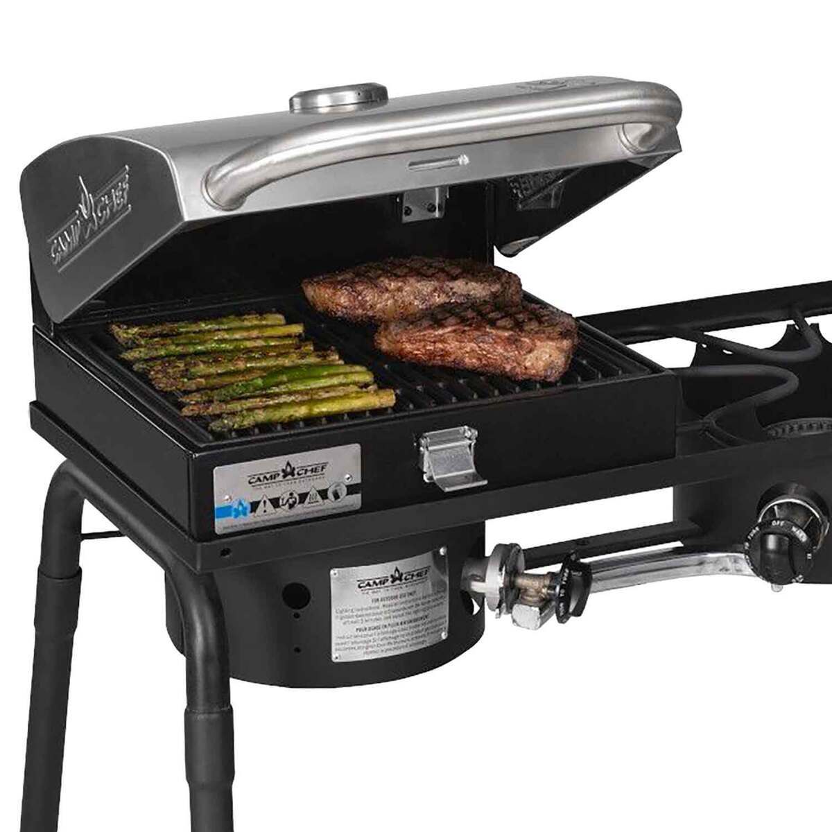 Camp Chef 14in x 16in Stainless Steel BBQ Grill Box Accessory