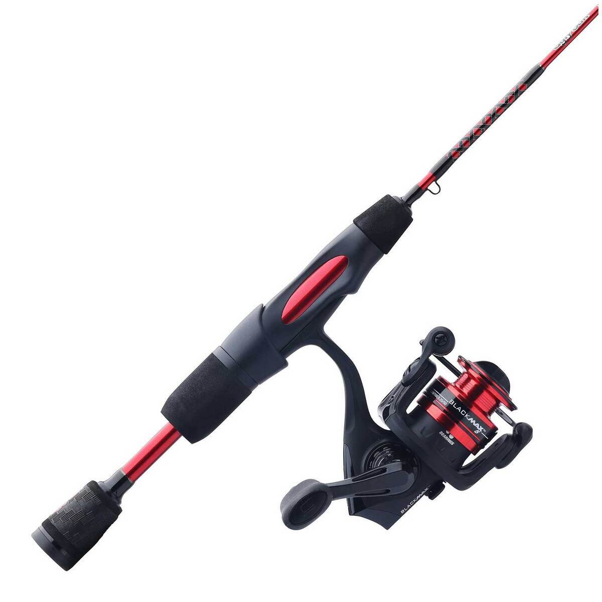 Ugly Stik Carbon Ice Fishing Spinning Rod and Reel Combo