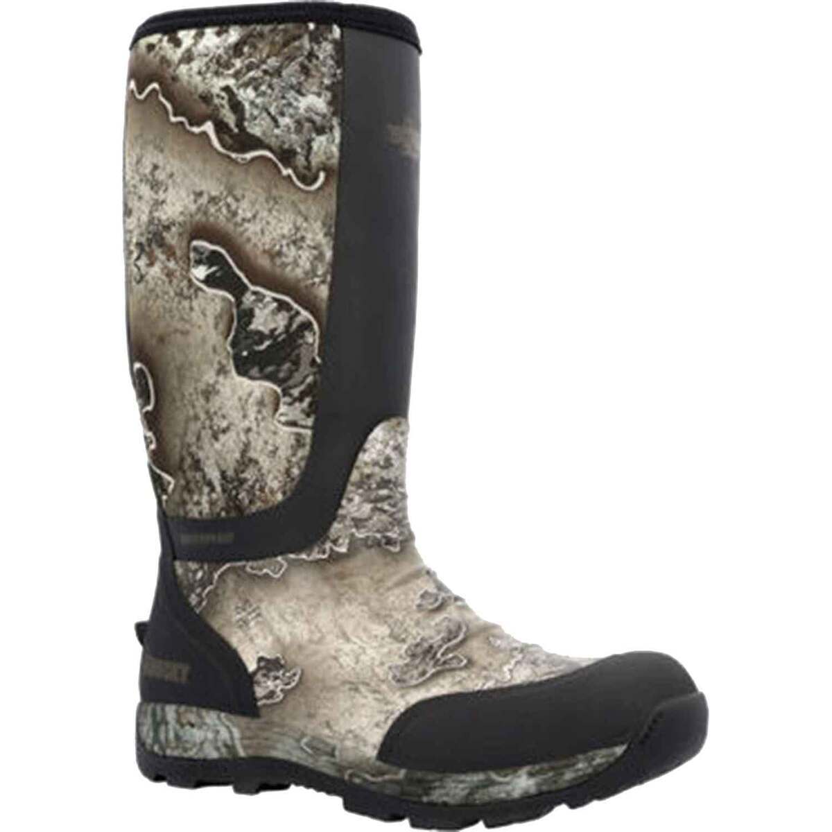 Rocky Men's Stryker Rubber 16in Uninsulated Waterproof Hunting Boots