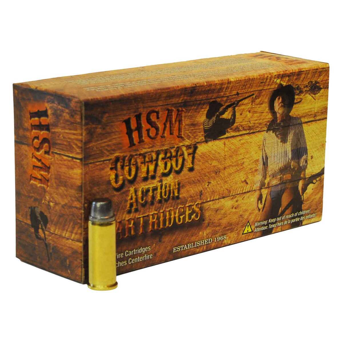 HSM Cowboy Action 44 Special 200gr RNFP Handgun Ammo - 50 Rounds