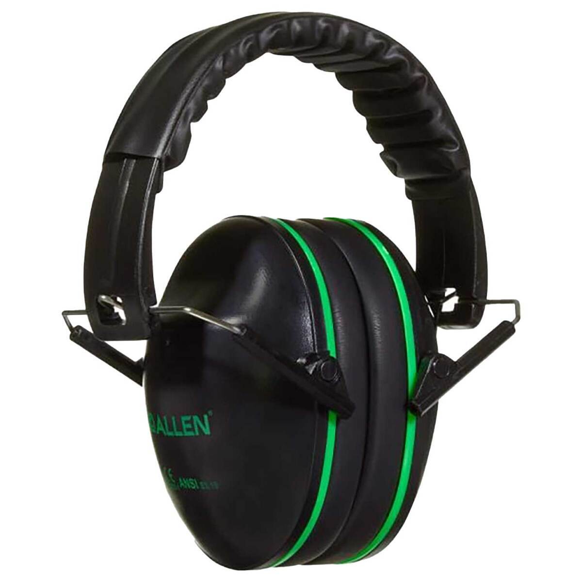 Allen Gamma Junior Hearing Protection and Safety Glasses Combo - Black/Lime Green 3 Allen Gamma Junior Hearing Protection and Safety Glasses Combo - Black/Lime Green