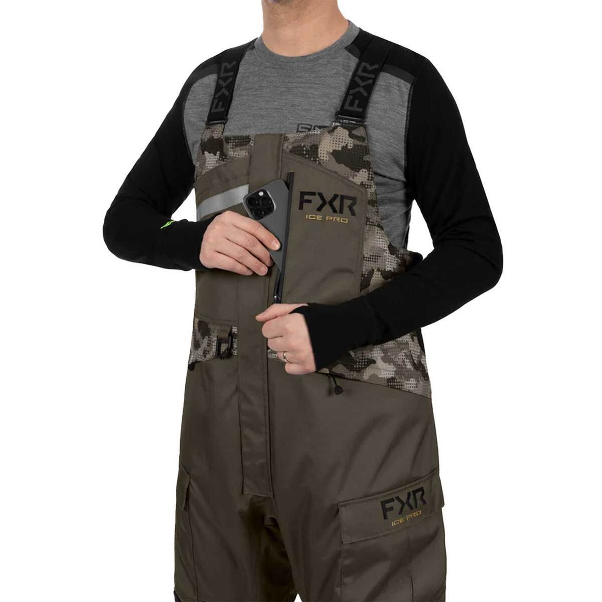 FXR Excursion Men's Ice Fishing Bibs