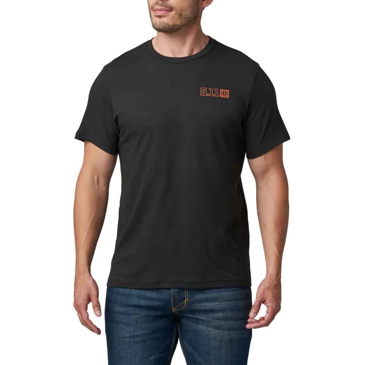 5.11 Men's Pull Up A Chair Short Sleeve Casual Shirt - Black - M