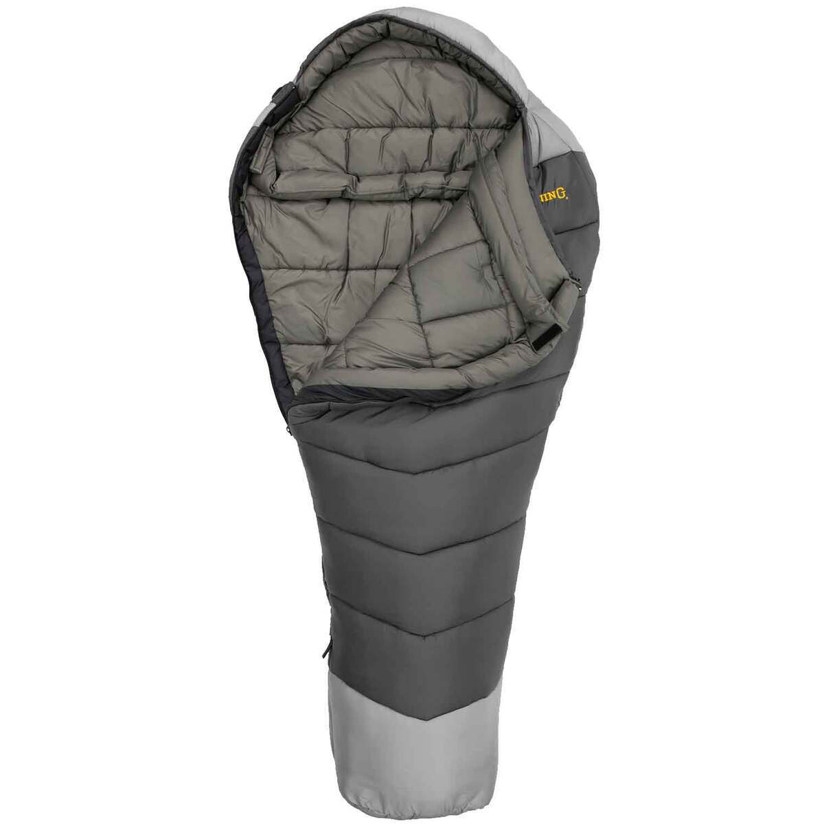 Browning Denali -30F Degree Regular Mummy Sleeping Bag - Gray