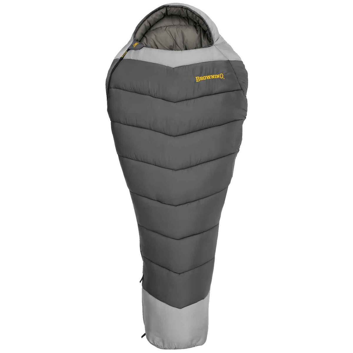 Browning Denali -30F Degree Regular Mummy Sleeping Bag - Gray