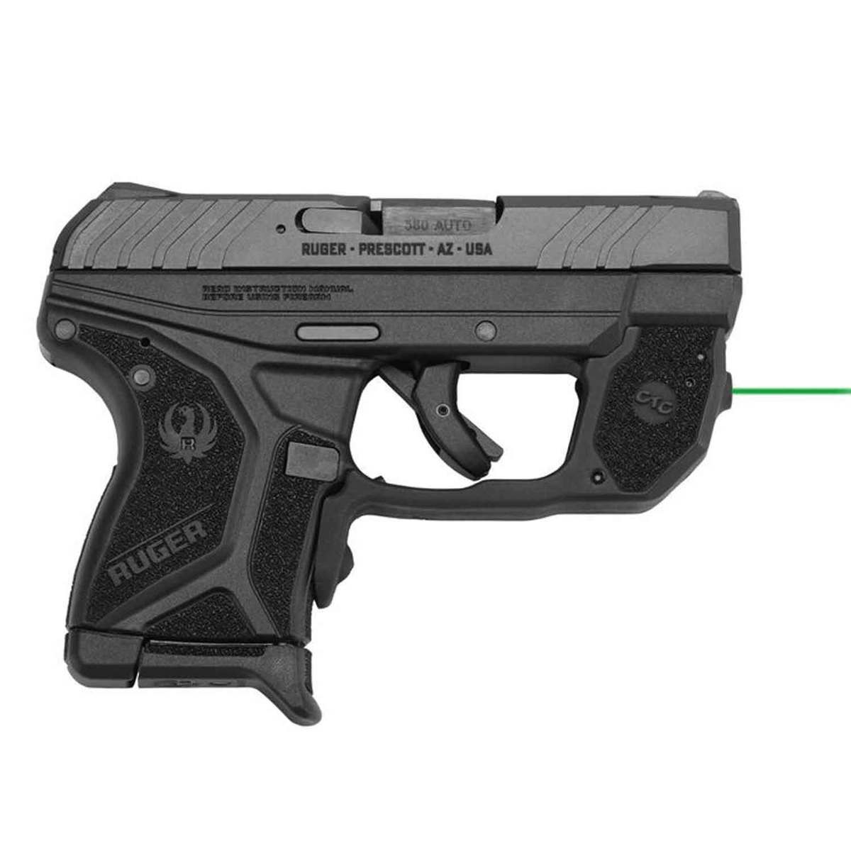 Crimson Trace LG-497G Laserguard Ruger LCP II Laser Sight - Green