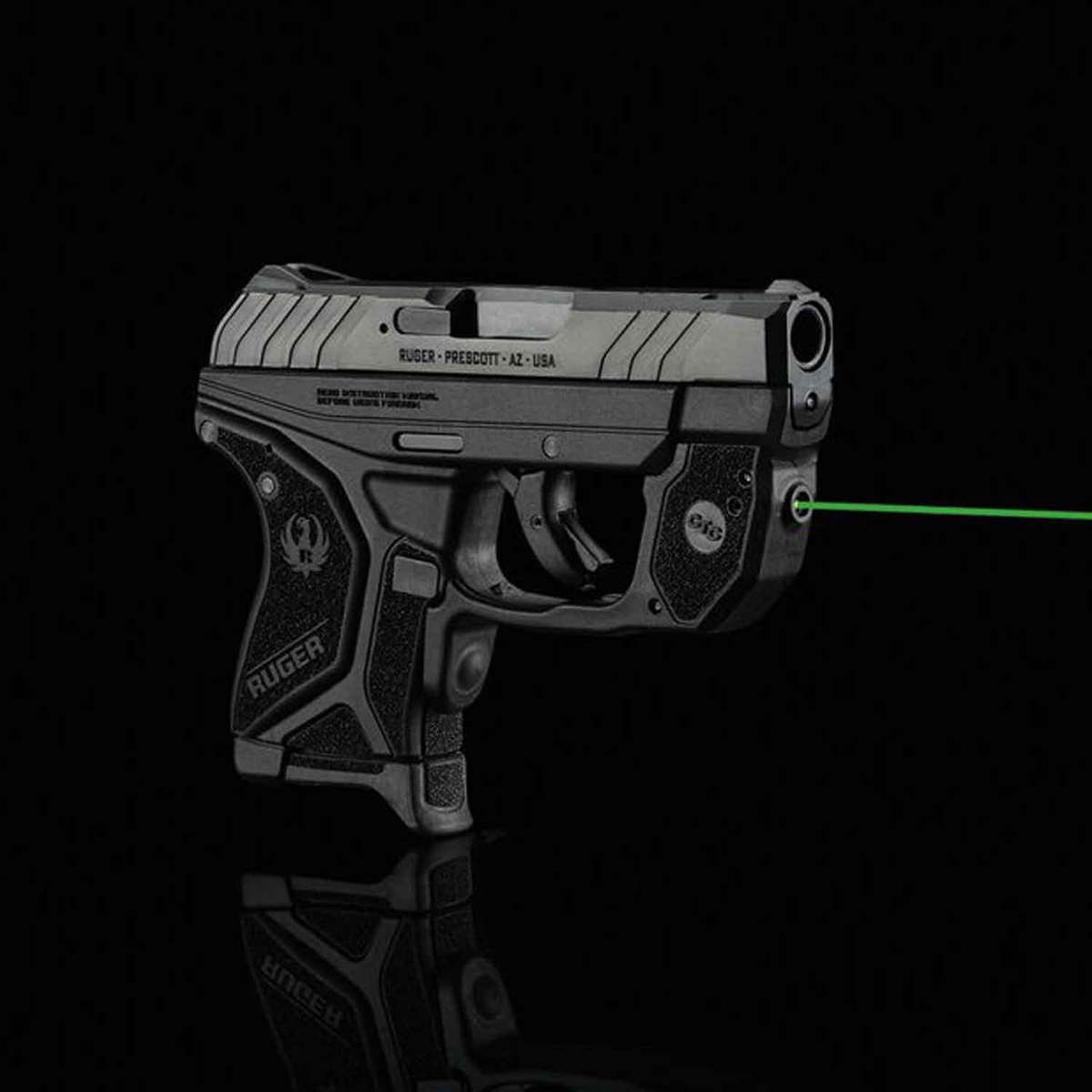 Crimson Trace LG-497G Laserguard Ruger LCP II Laser Sight - Green 3 Crimson Trace LG-497G Laserguard Ruger LCP II Laser Sight - Green
