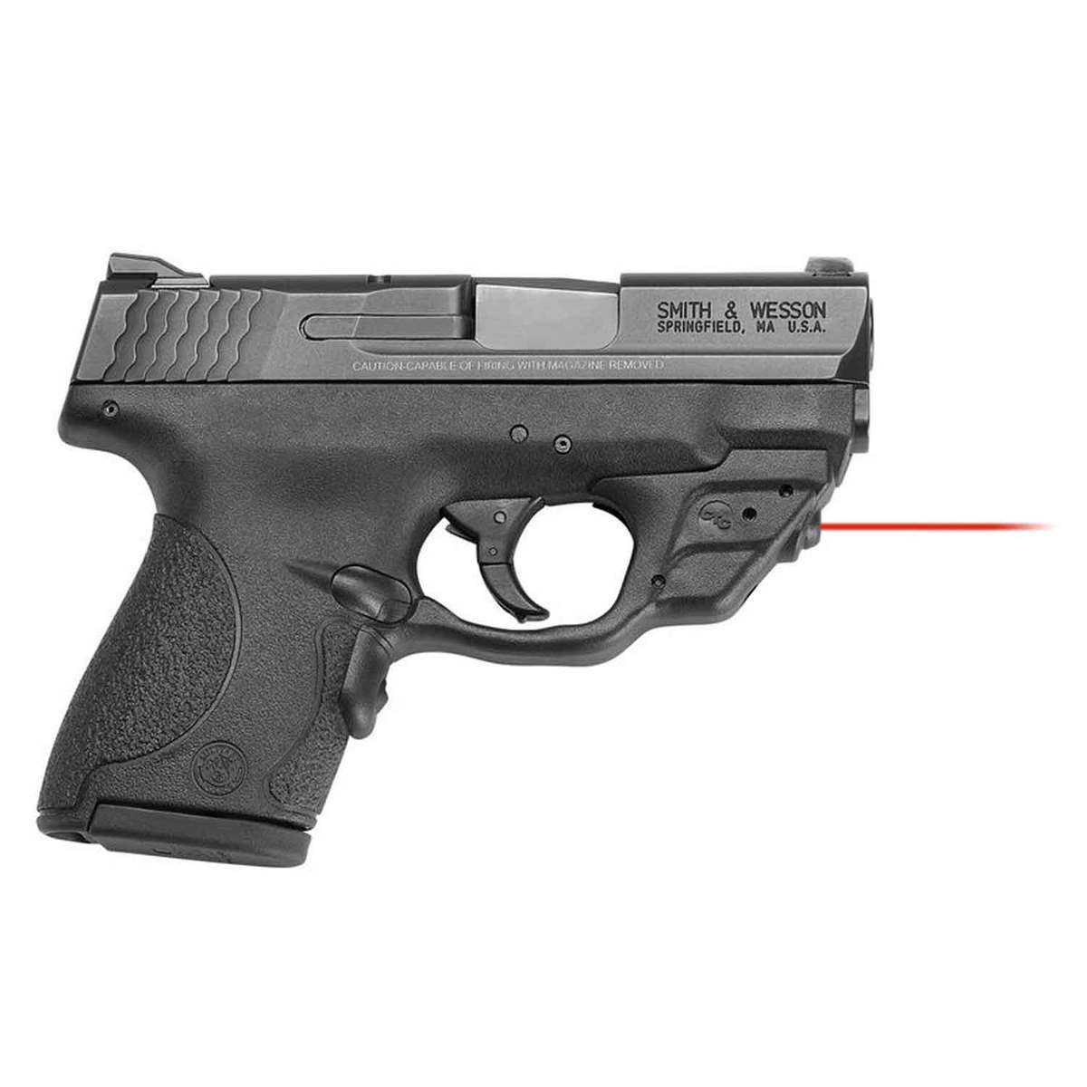 Crimson Trace LG-489 Laserguard Smith & Wesson M&P Shield/Shield M2.0 Laser Sight - Red