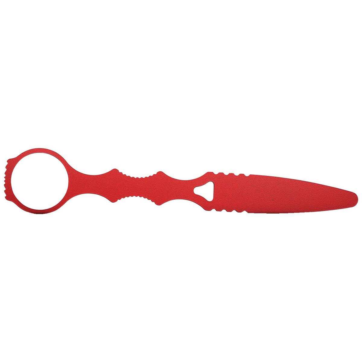 Benchmade SOCP Training Dagger 2.78 inch Fixed Blade Knife - Red