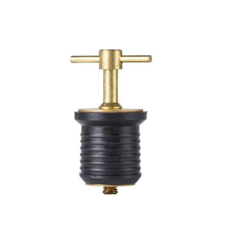 Attwood Drain Plug Brass T Handle