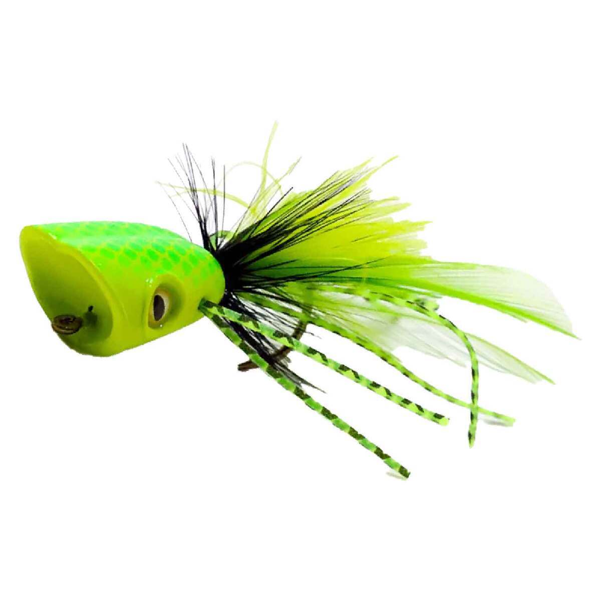 Flymen Fishing Co Double Barrel Bass Bug Popper Fly