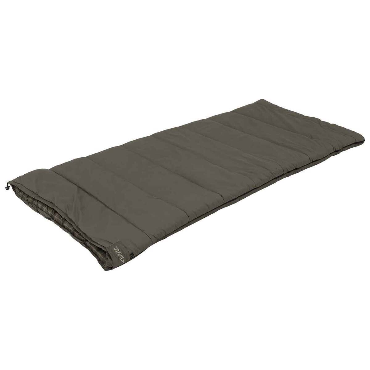 Cedar Ridge Silverthorne 5F Degree Regular Rectangular Sleeping Bag - Green 3 Cedar Ridge Silverthorne 5F Degree Regular Rectangular Sleeping Bag - Green
