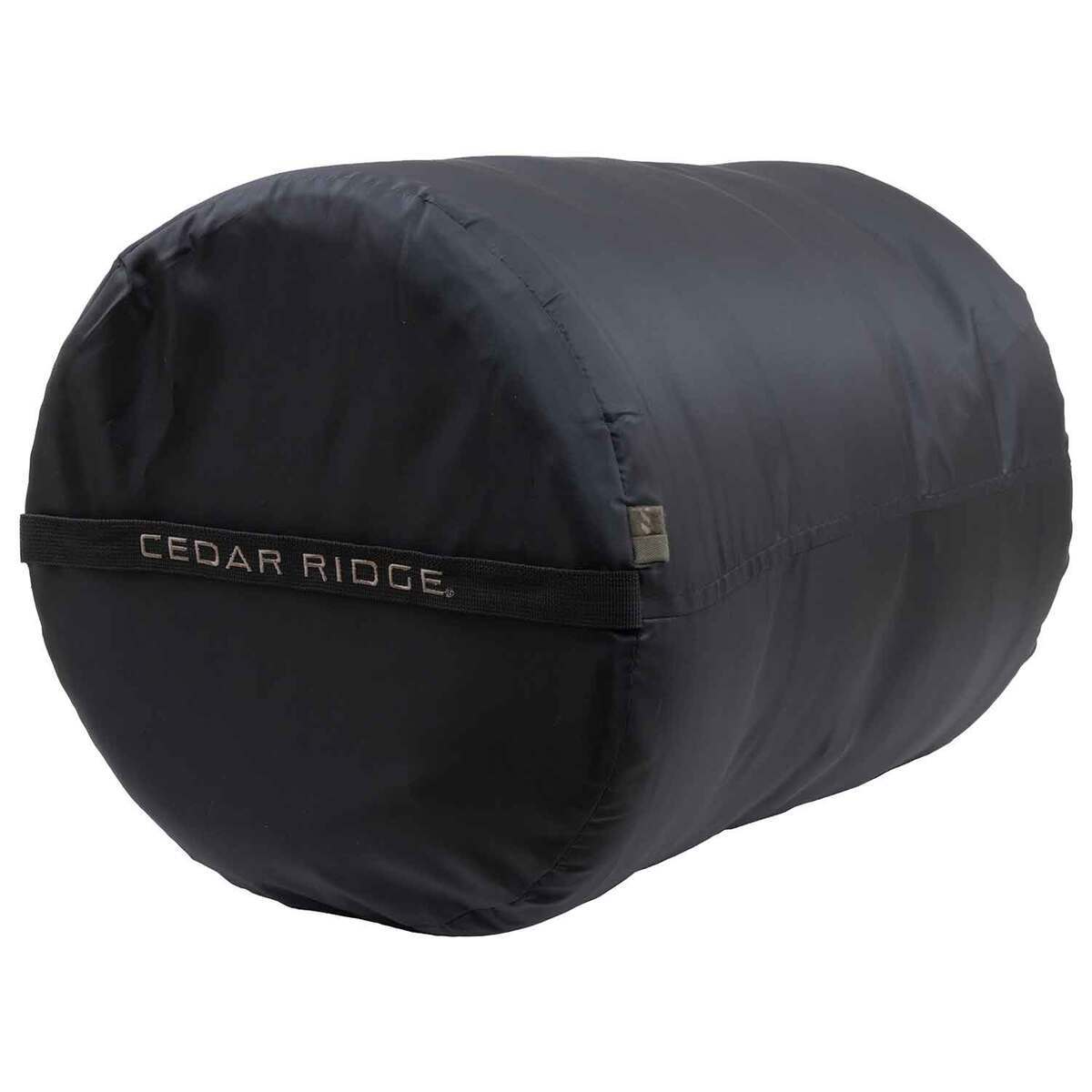 Cedar Ridge Silverthorne 5F Degree Regular Rectangular Sleeping Bag - Green 4 Cedar Ridge Silverthorne 5F Degree Regular Rectangular Sleeping Bag - Green