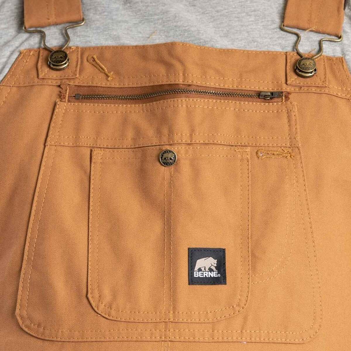 Berne Men's Heritage Big and Tall Unlined Duck Bib Overalls 3 Berne Men's Heritage Big and Tall Unlined Duck Bib Overalls