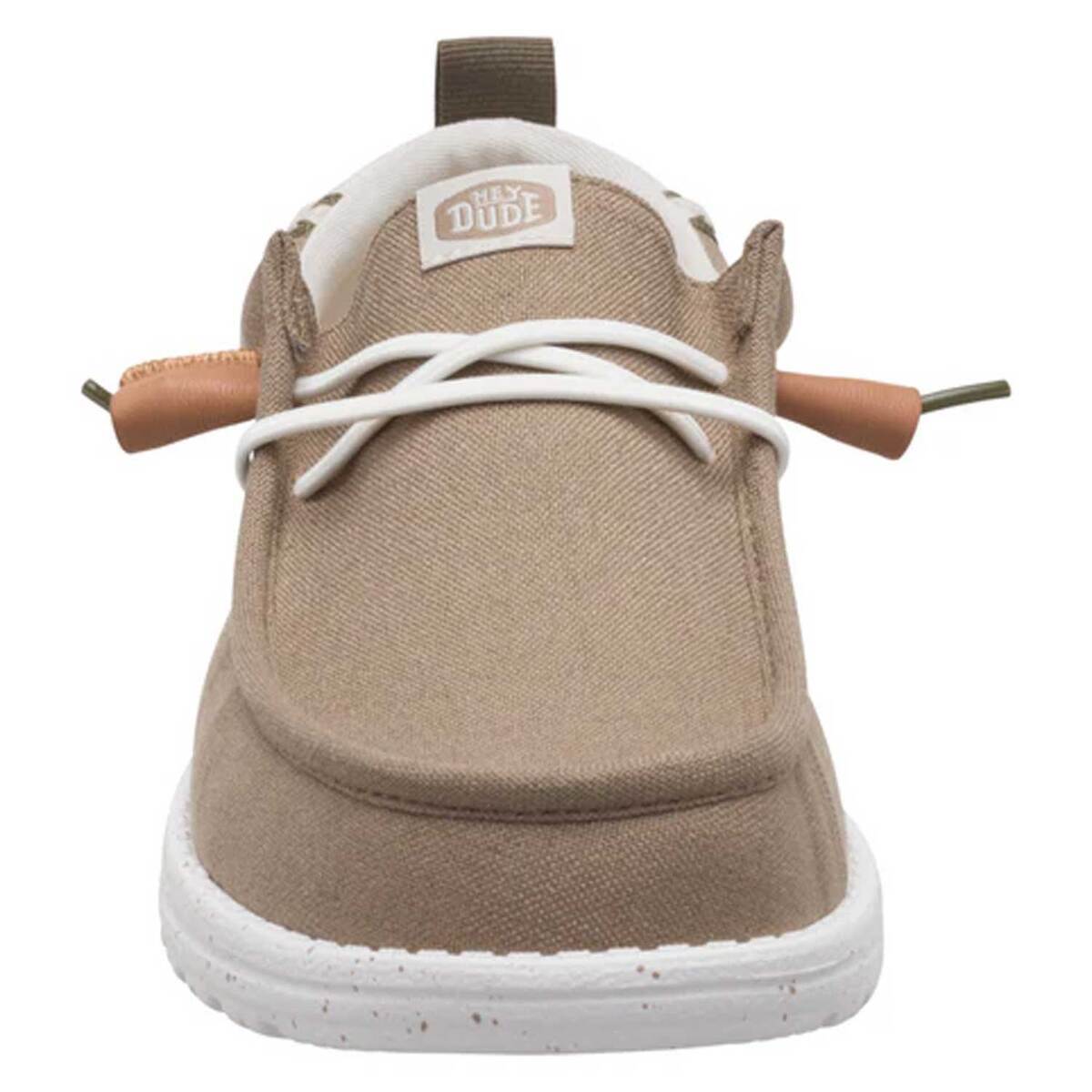 Hey Dude Men's Wally Craft Linen Casual Shoes 4 Hey Dude Men's Wally Craft Linen Casual Shoes