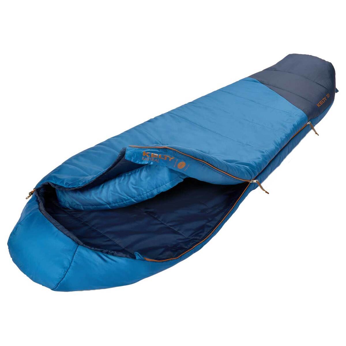 Kelty Mistral 20F Degree Long Mummy Sleeping Bag - Dark Blue/ Pageant Blue 3 Kelty Mistral 20F Degree Long Mummy Sleeping Bag - Dark Blue/ Pageant Blue