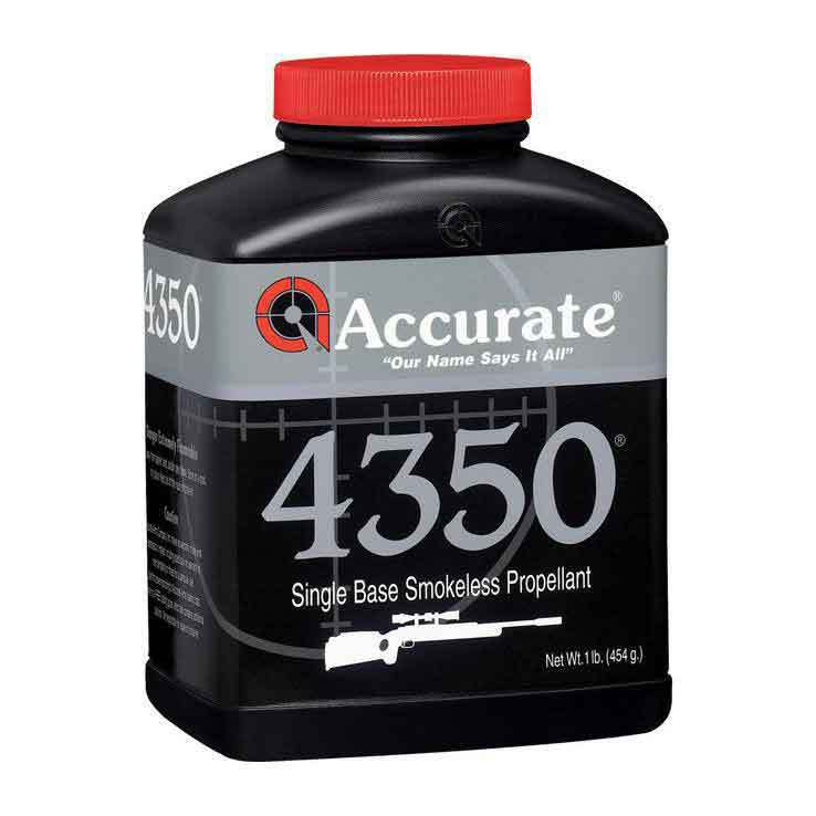 Accurate 4350 Rifle Smokeless Powder - 1lb Can