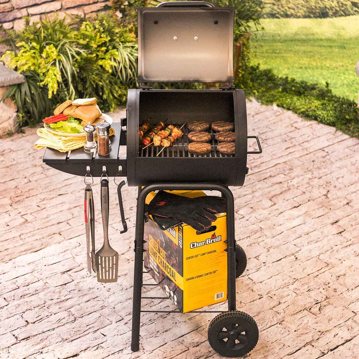 American Gourmet by Char-Broil 225 Barrel Charcoal Grill - Black 4 American Gourmet by Char-Broil 225 Barrel Charcoal Grill - Black