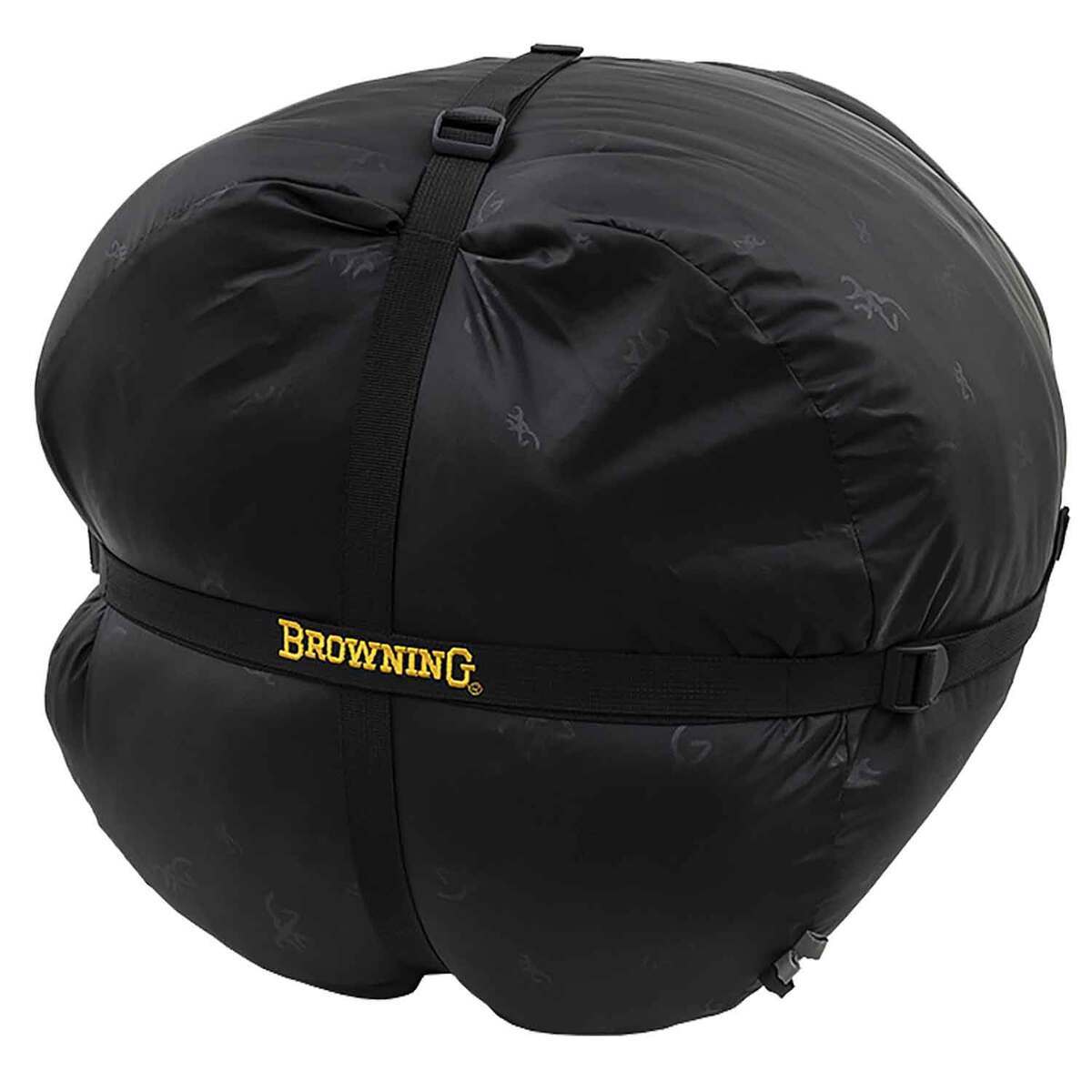 Browning McKinley 0F Degree Oversized Semi Rectangular Sleeping Bag - Charcoal/Gray 3 Browning McKinley 0F Degree Oversized Semi Rectangular Sleeping Bag - Charcoal/Gray