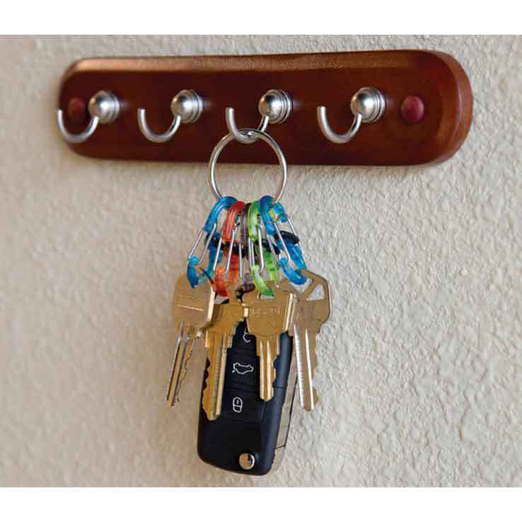 Nite Ize KeyRing Locker w/5 S-Biner MicroLocks