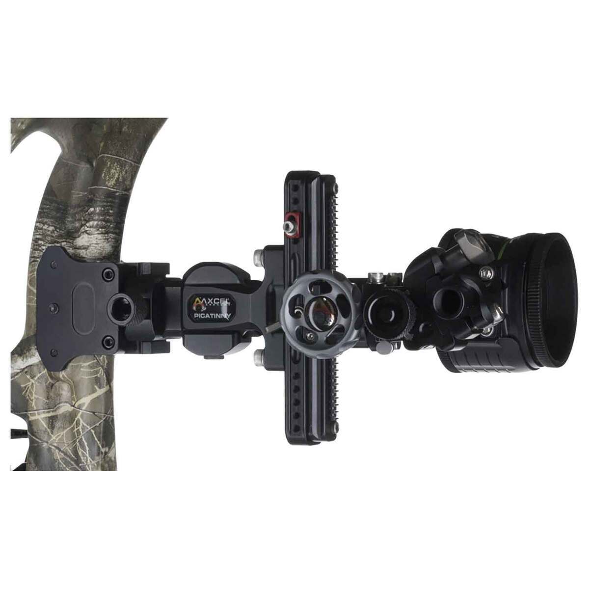 Axcel Landslyde Picatinny Accustat II 5 Pin Bow Sight - Ambidextrous