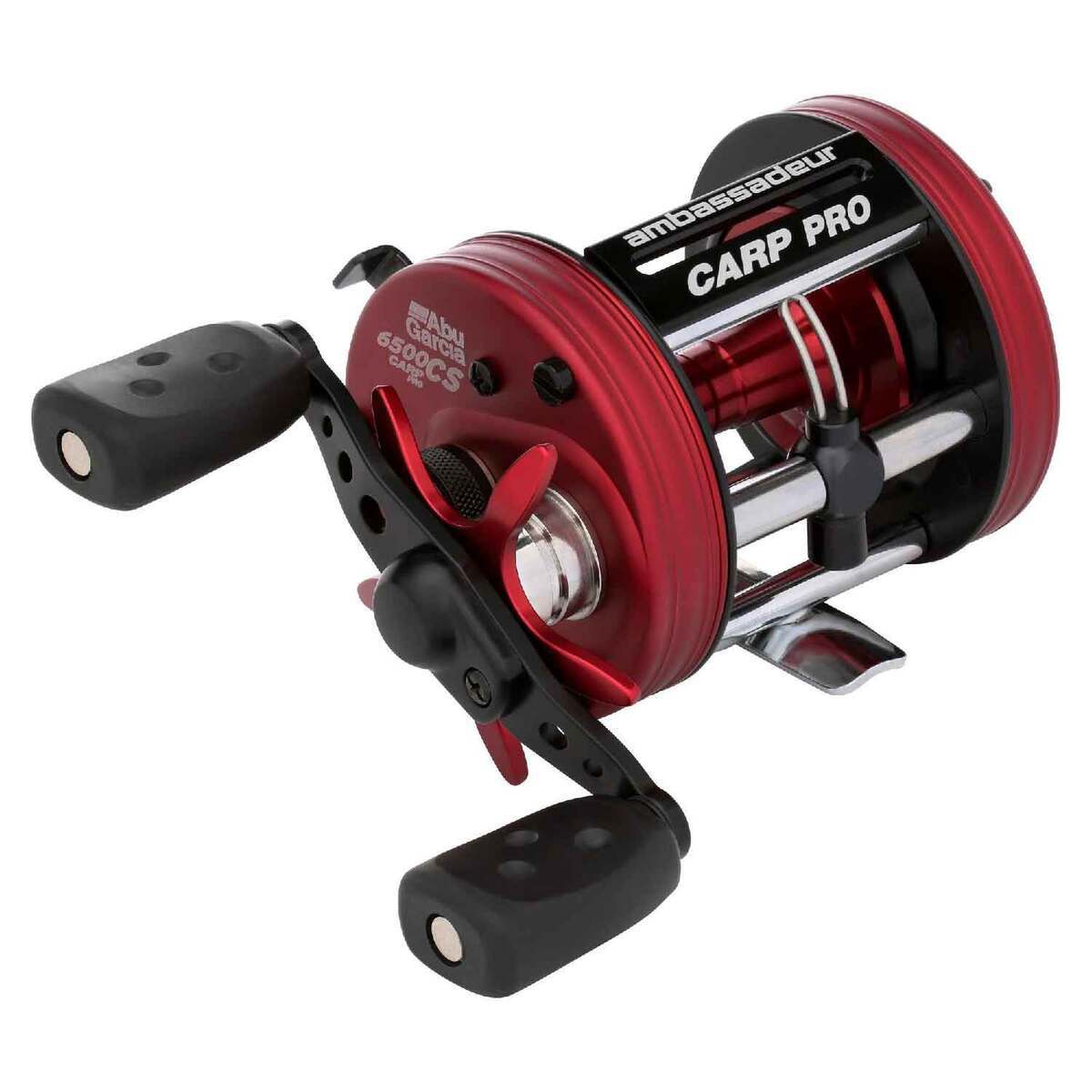 Abu Garcia Ambassadeur Pro Rocket Black Edition Baitcast Reel - Size 6500, Right Retrieve