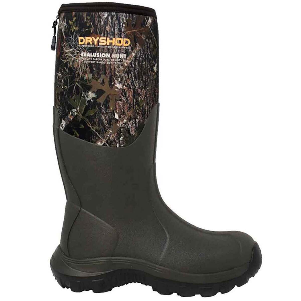 Dryshod Men's Evalusion Hunt 5mm Densoprene Insulated Waterproof Hunting Boots 4 Dryshod Men's Evalusion Hunt 5mm Densoprene Insulated Waterproof Hunting Boots