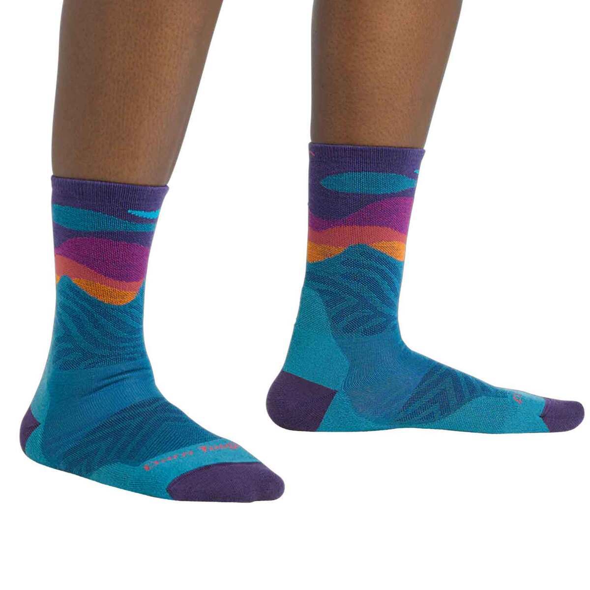 Darn Tough Women's Mirnavated Ultra-Lightweight Hiking Socks - Cascade - M 3 Darn Tough Women's Mirnavated Ultra-Lightweight Hiking Socks - Cascade - M