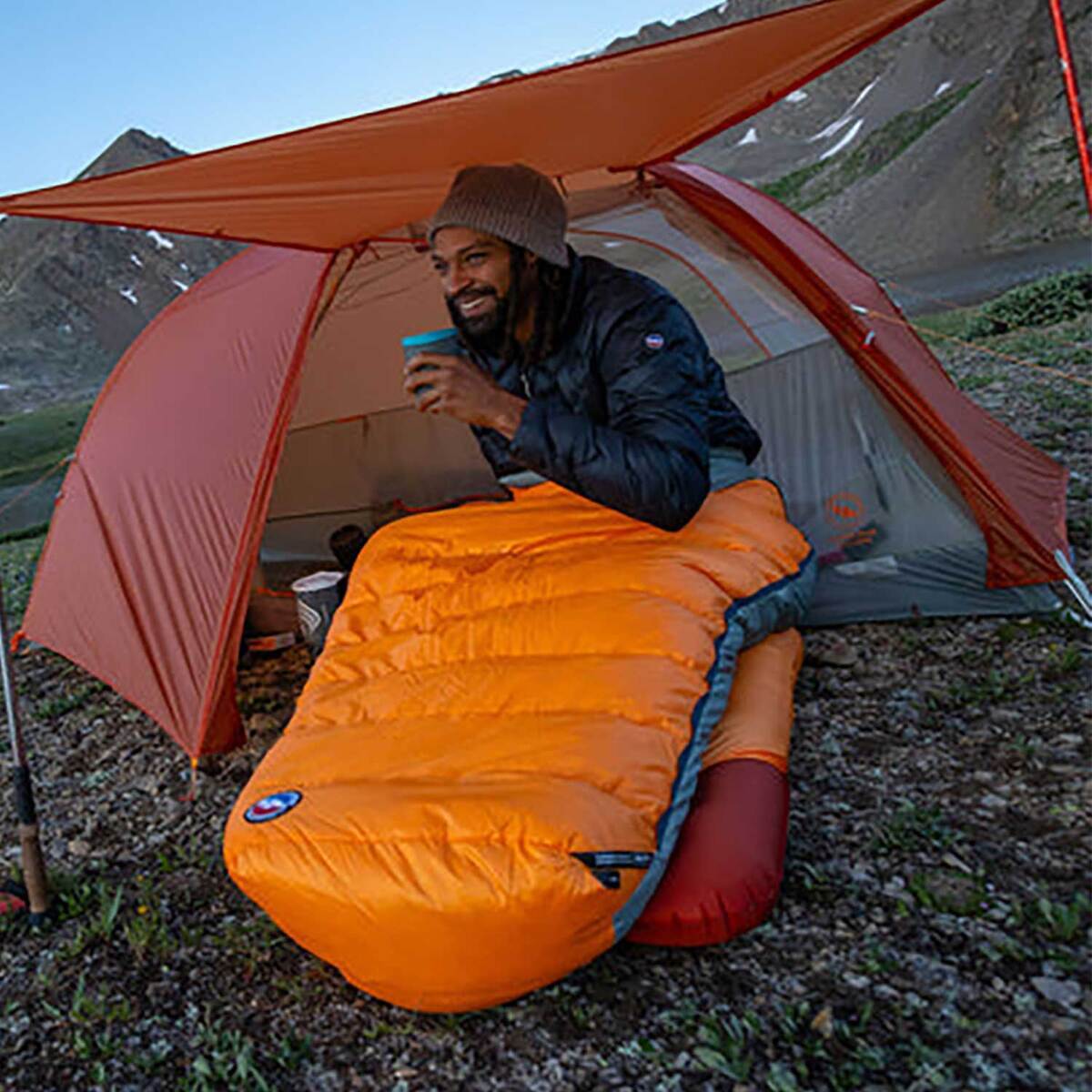 Big Agnes Torchlight EXP 20F Degree Regular Mummy Sleeping Bag - Orange 6 Big Agnes Torchlight EXP 20F Degree Regular Mummy Sleeping Bag - Orange