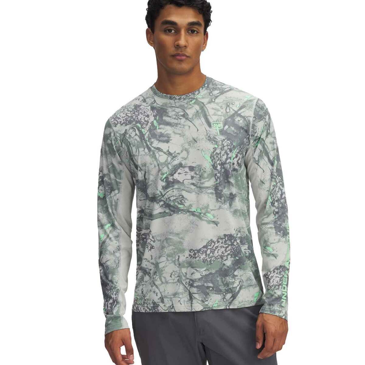 Under Armour Men's Fish Pro Camo Long Sleeve Fishing Shirt