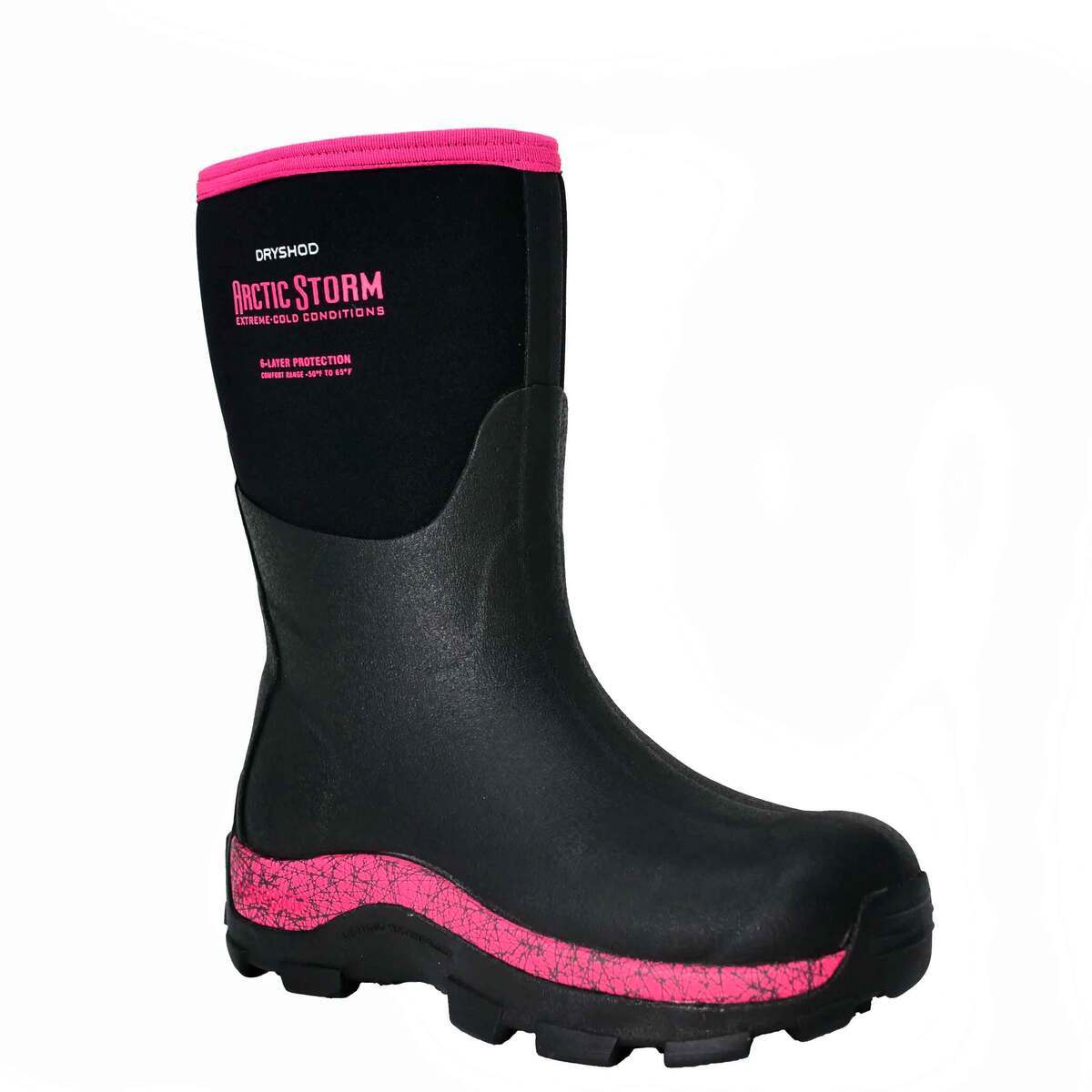 Dryshod Women's Arctic Storm Waterproof Mid Top Pull On Boots