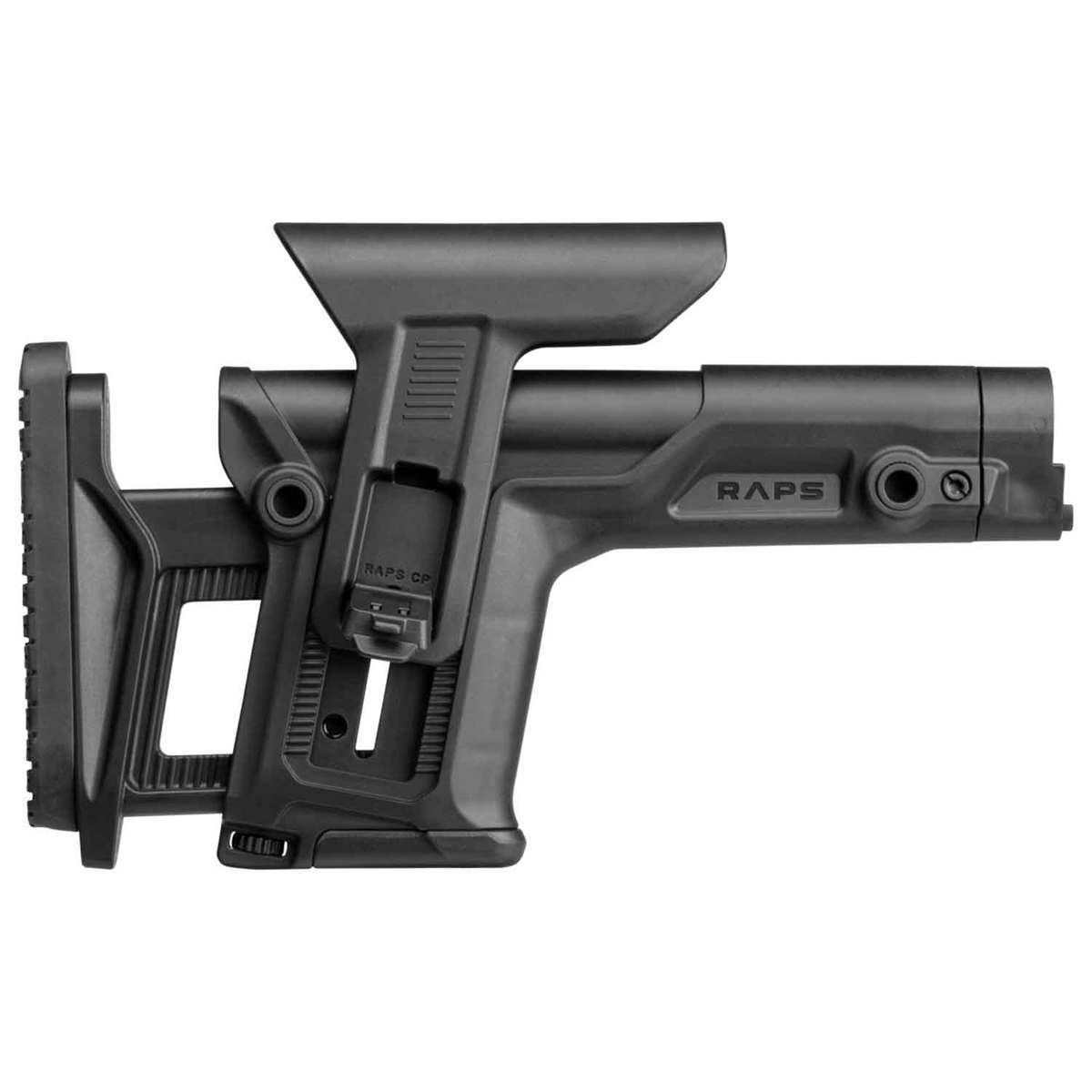 Fab Defense Rapid Adjustment Precision AR10/M4 Rifle Stock - Black