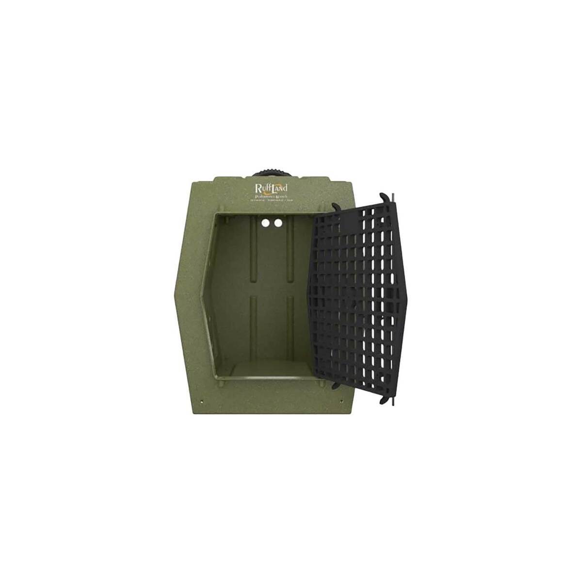 Ruff Land Single Door Dog Kennel - OD Green 10 Ruff Land Single Door Dog Kennel - OD Green