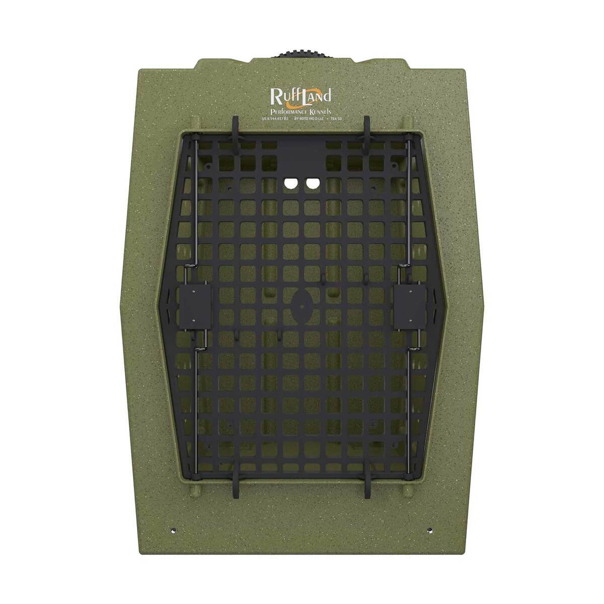 Ruff Land Single Door Dog Kennel - OD Green 3 Ruff Land Single Door Dog Kennel - OD Green
