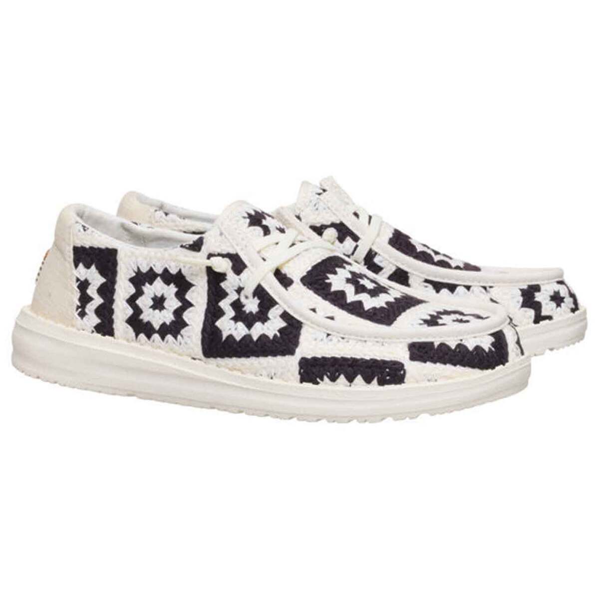 Hey Dude Women's Wendy Cottage Crochet Casual Shoes