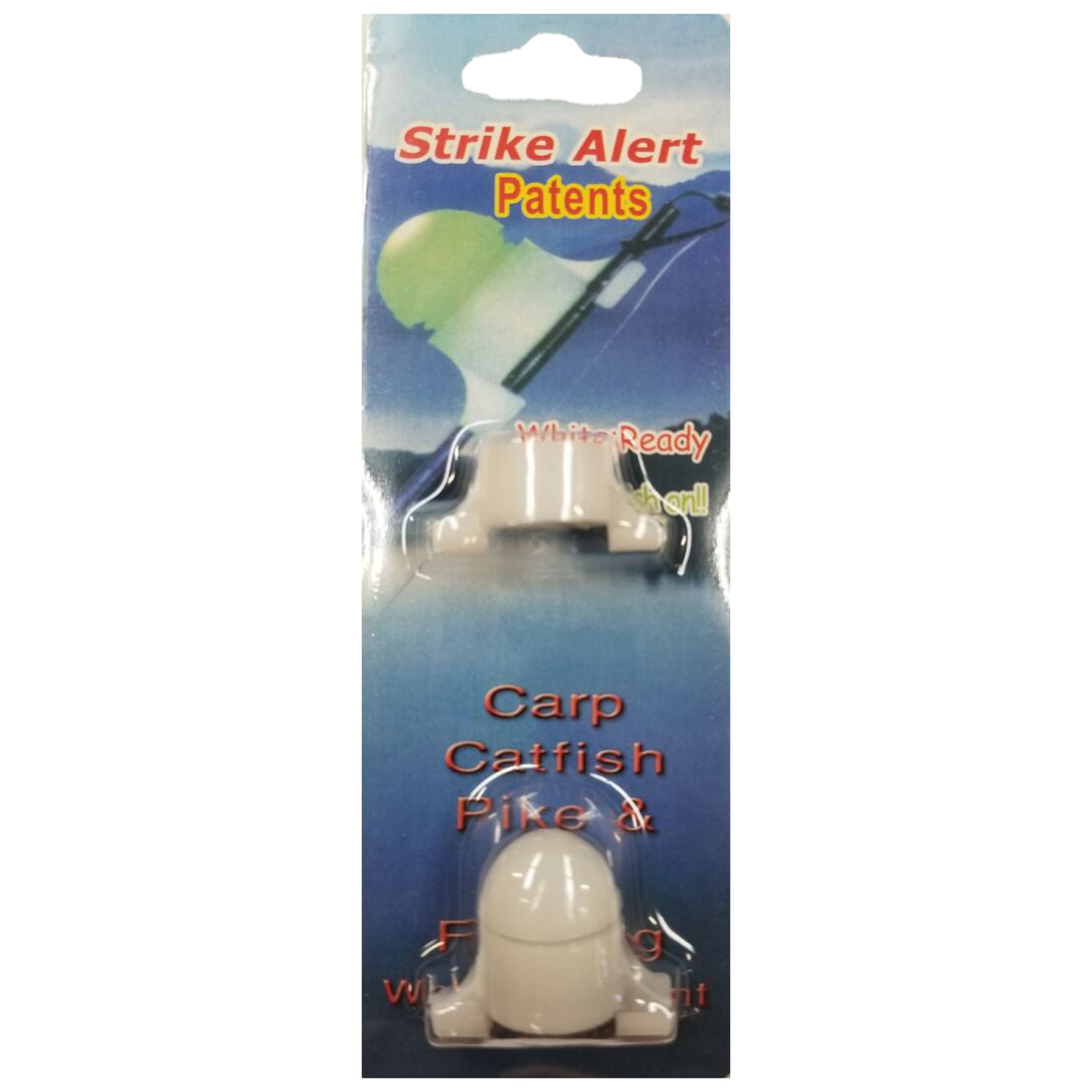 Christenson's Lake Shore Tackle Strike Alert Ice Fishing Accessory - White