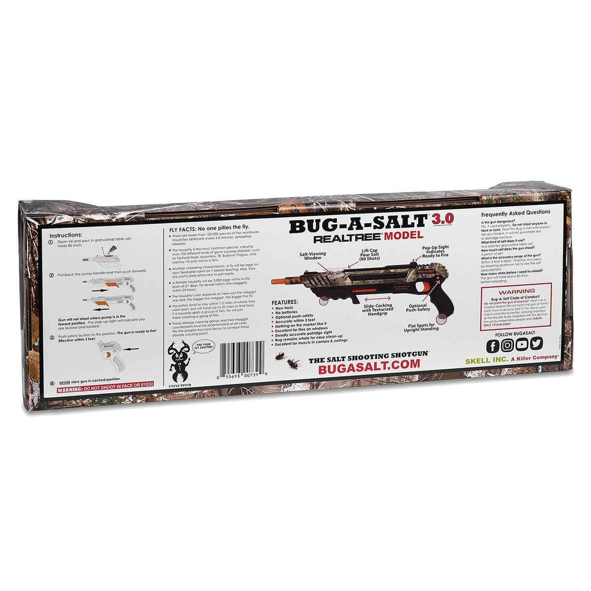 Bug-A-Salt 3.0 Pump Salt Shotgun Realtree Camo Edition 6 Bug-A-Salt 3.0 Pump Salt Shotgun Realtree Camo Edition