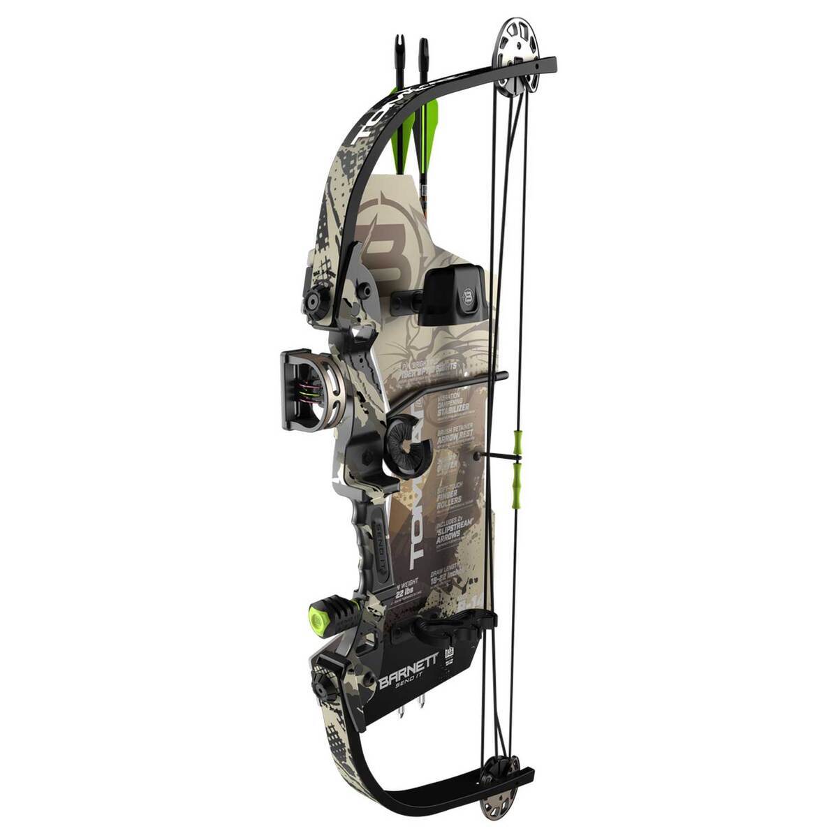 Barnett Crossbows Tomcat G3 Camo Compound Youth Bow
