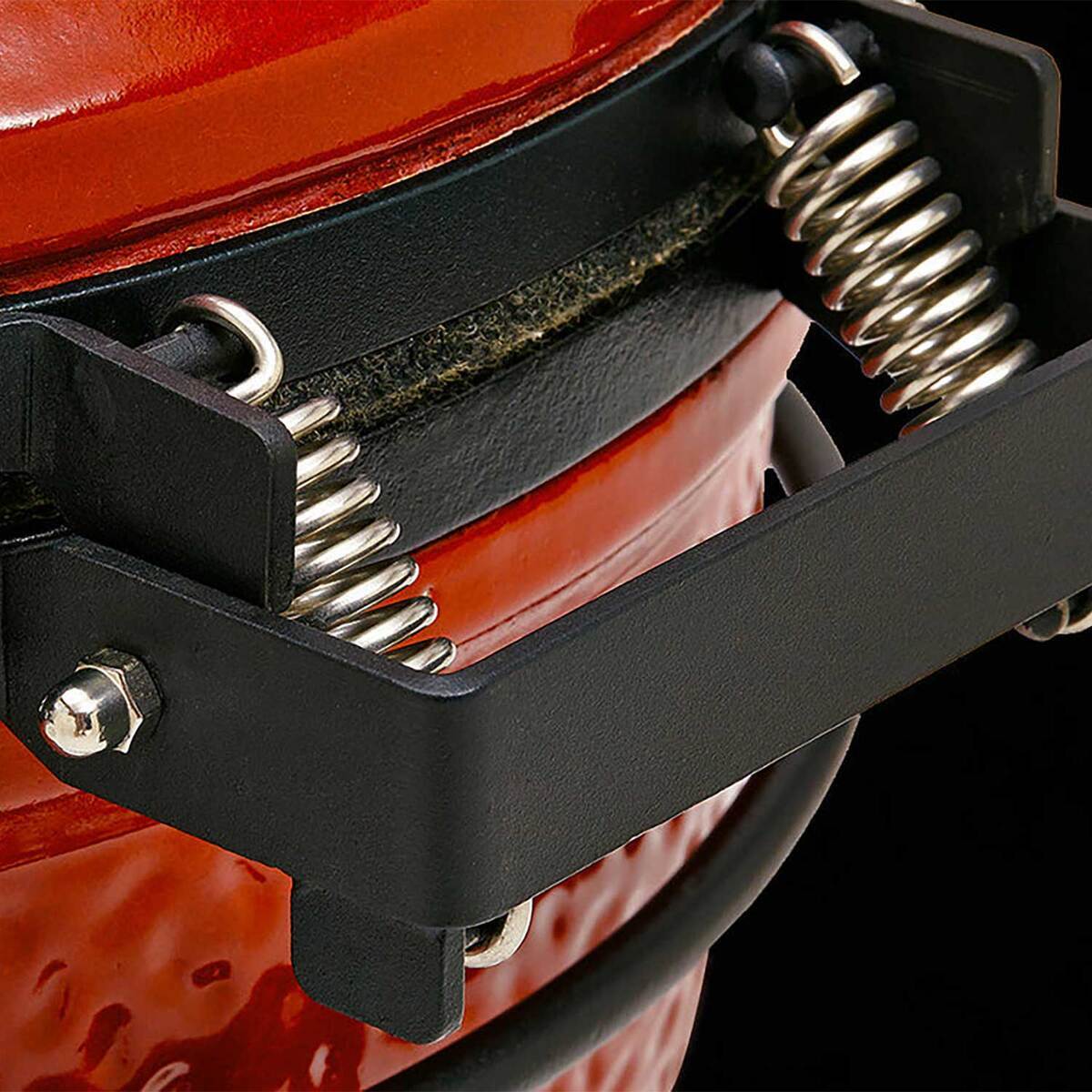 Kamado Joe Joe Jr Grill with Cast Iron Stand - Red 3 Kamado Joe Joe Jr Grill with Cast Iron Stand - Red