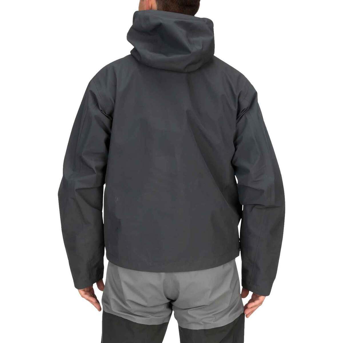 Simms Men's Guide Classic Wading Waterproof Fishing Jacket - Carbon - XXL