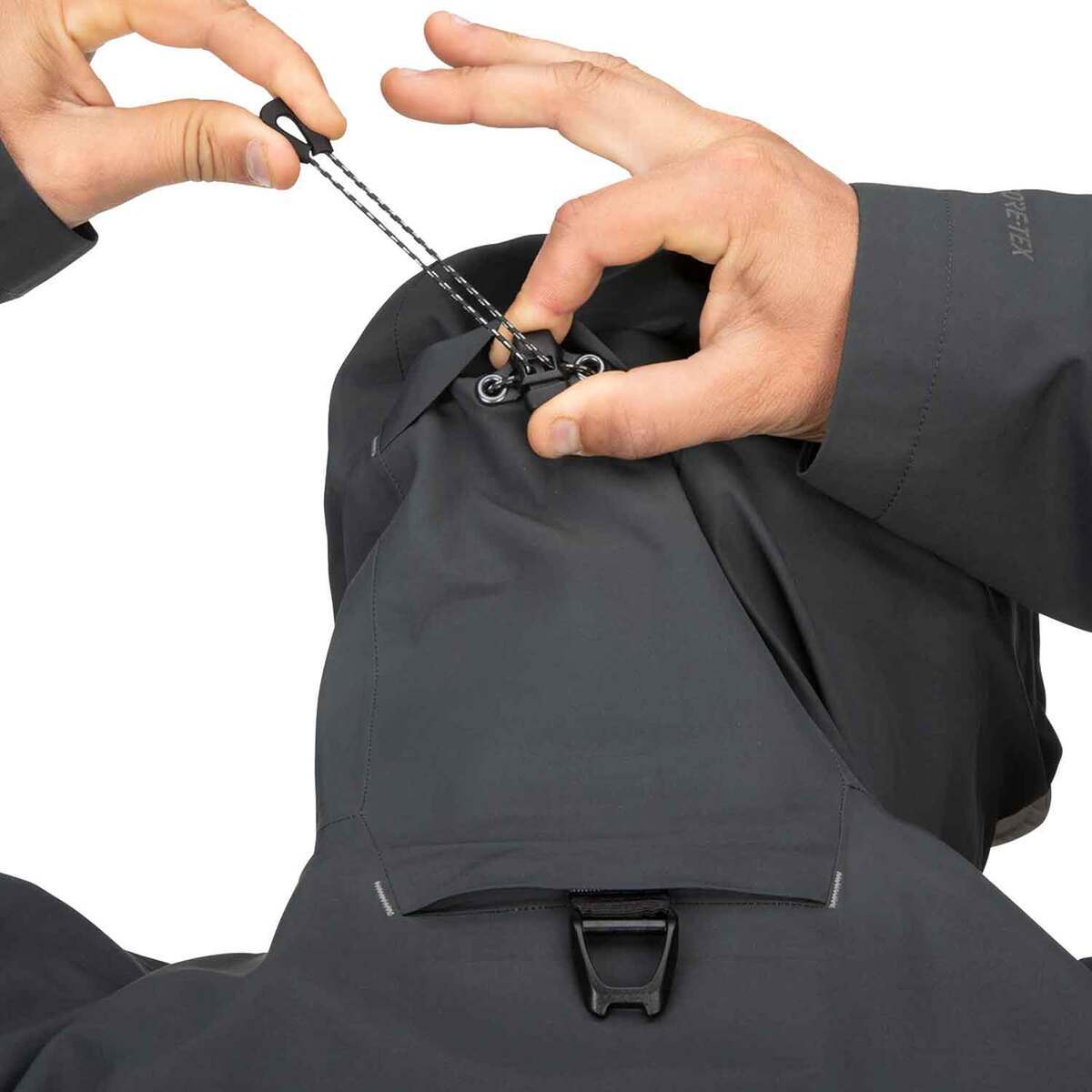 Simms Men's Guide Classic Wading Waterproof Fishing Jacket - Carbon - XXL