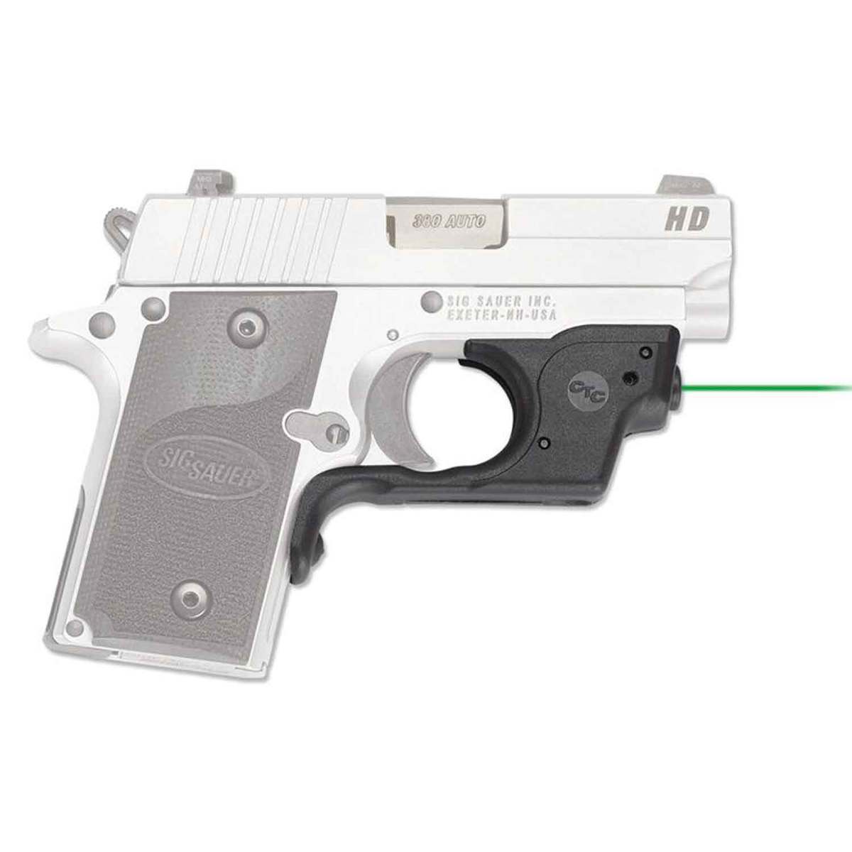 Crimson Trace LG-492G Laserguard Sig Sauer P238/P938 Laser Sight - Green