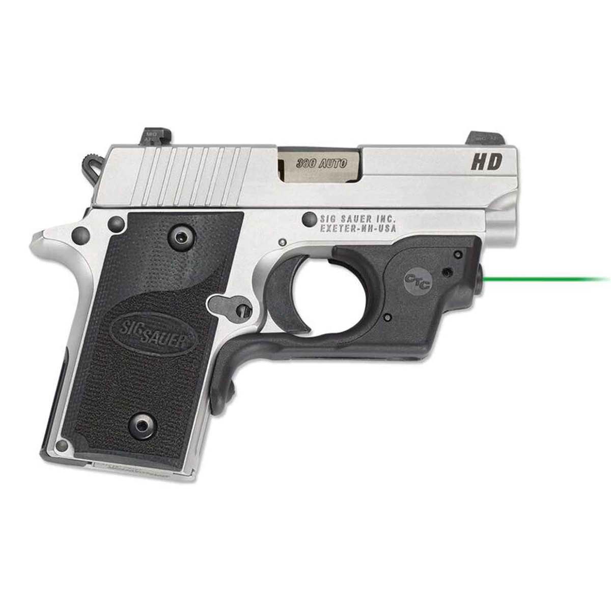 Crimson Trace LG-492G Laserguard Sig Sauer P238/P938 Laser Sight - Green