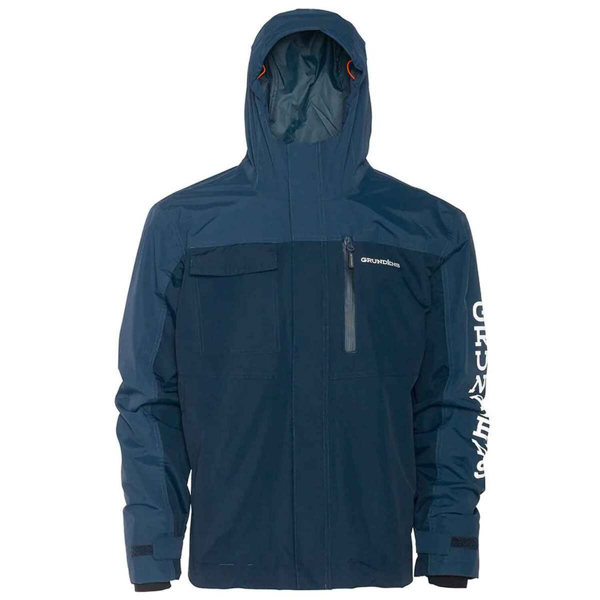 Grundens Men's Transmit Waterproof Fishing Rain Jacket