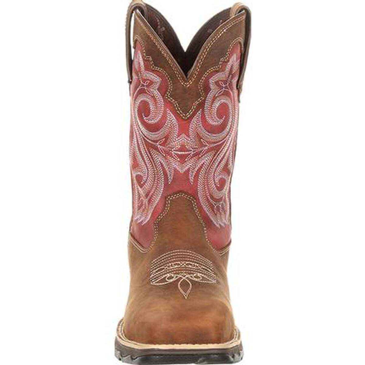 Durango Women's Rebel Composite Toe Waterproof 10in Western Work Boots
