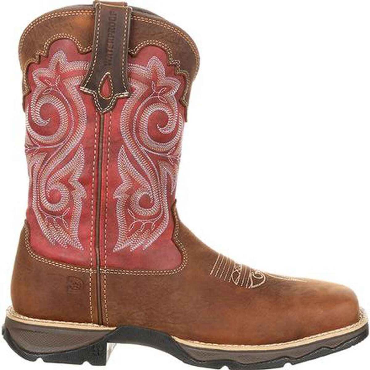 Durango Women's Rebel Composite Toe Waterproof 10in Western Work Boots 5 Durango Women's Rebel Composite Toe Waterproof 10in Western Work Boots