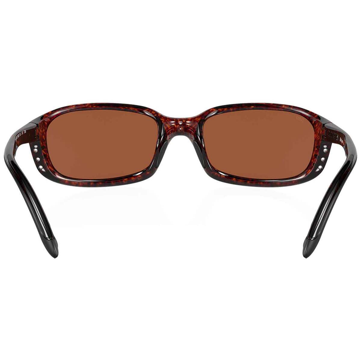 Costa Brine Polarized Sunglasses - Tortoise/Green Mirror 4 Costa Brine Polarized Sunglasses - Tortoise/Green Mirror