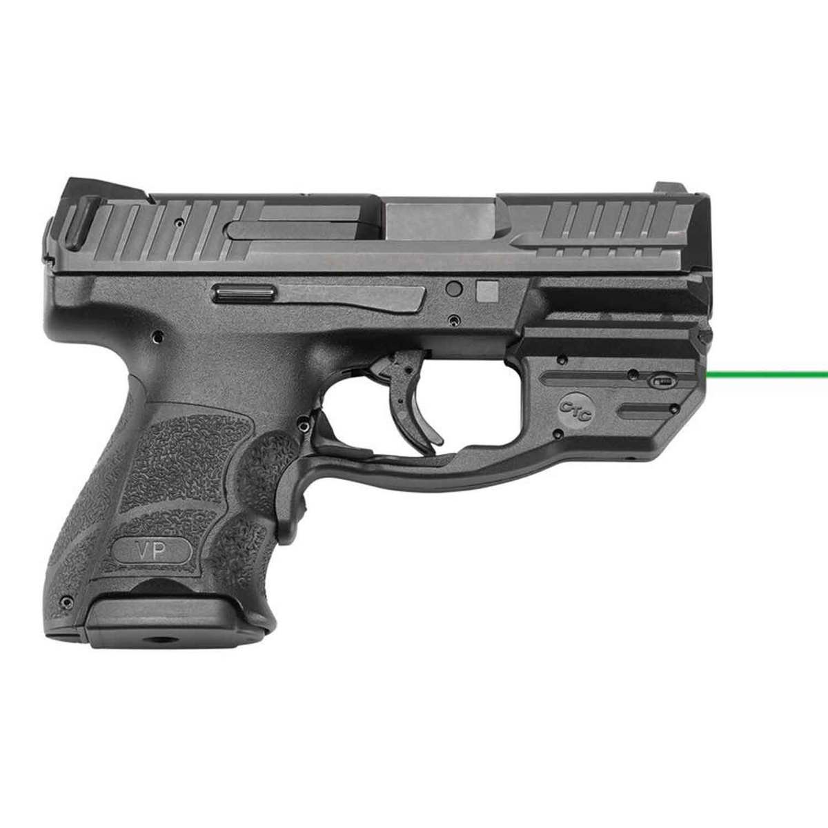 Crimson Trace LG-499G Laserguard Heckler & Koch VP9/VP9SK/VP40 Laser Sight - Green 4 Crimson Trace LG-499G Laserguard Heckler & Koch VP9/VP9SK/VP40 Laser Sight - Green