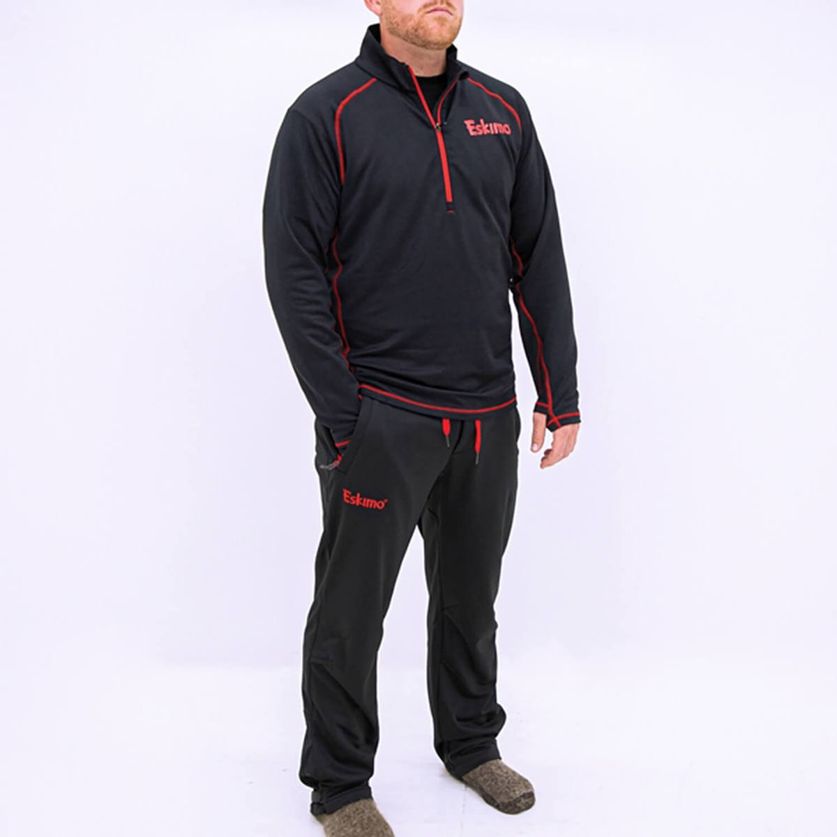 Eskimo Men's Shanty Boss Sweatpants Ice Fishing Pants - Black, 2XLarge 3 Eskimo Men's Shanty Boss Sweatpants Ice Fishing Pants - Black, 2XLarge