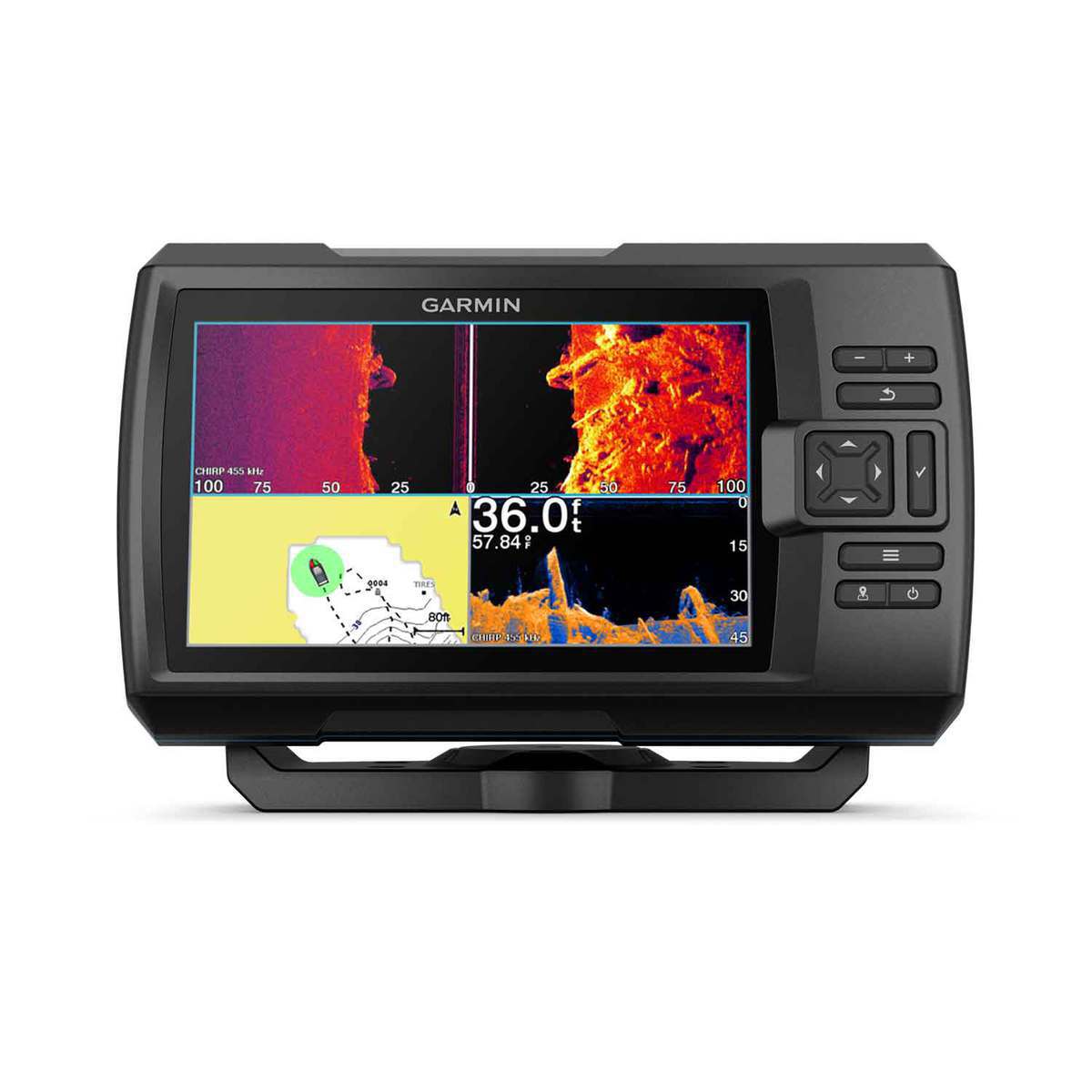 Garmin STRIKER Vivid 7sv Fish Finder with GT52HW-TM Transducer